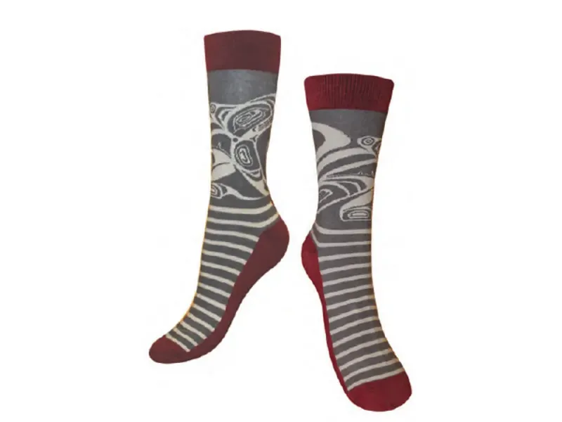 Wolf Totemic Socks