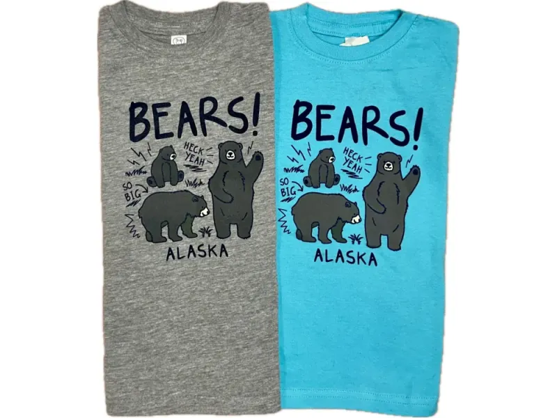 Heck Yeah Bears Toddler Tee