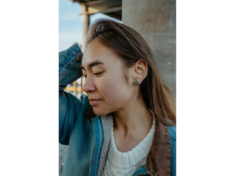 Salmon Studs - Small