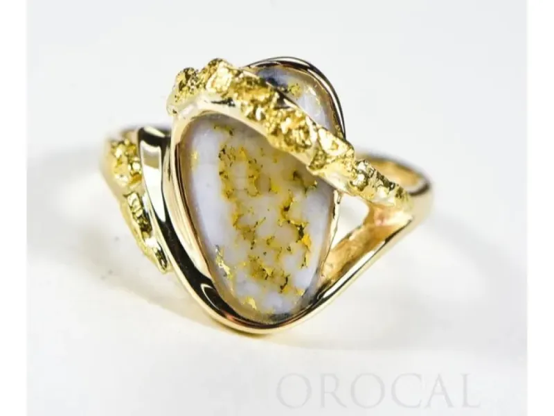 Orocal Large Gold Quartz With Gold Nuggets -RL549OLQ