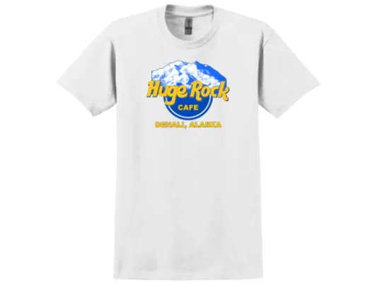 Huge Rock Cafe Short Sleeve T-shirts, 6oz. "Ultra Cotton"