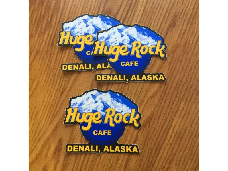 Huge Rock Cafe Die Cut Decals