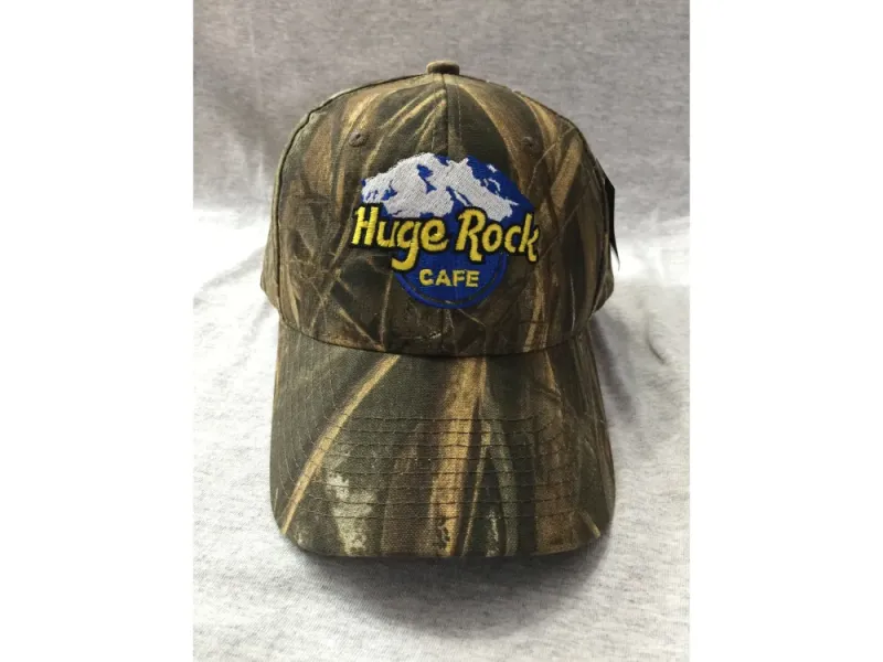 Huge Rock Cafe Baseball Cap in Realtree Camo
