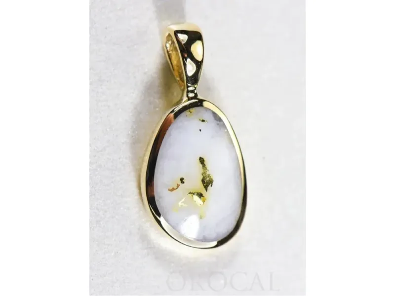 Orocal Gold Quartz Classic Pendant - PSC106QX