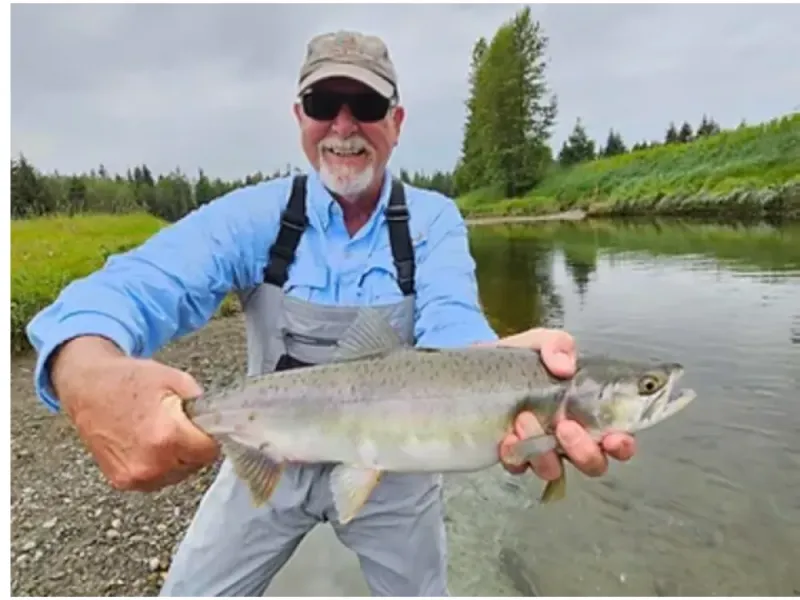 Glacier Bay Wade-In Salmon River Fishing