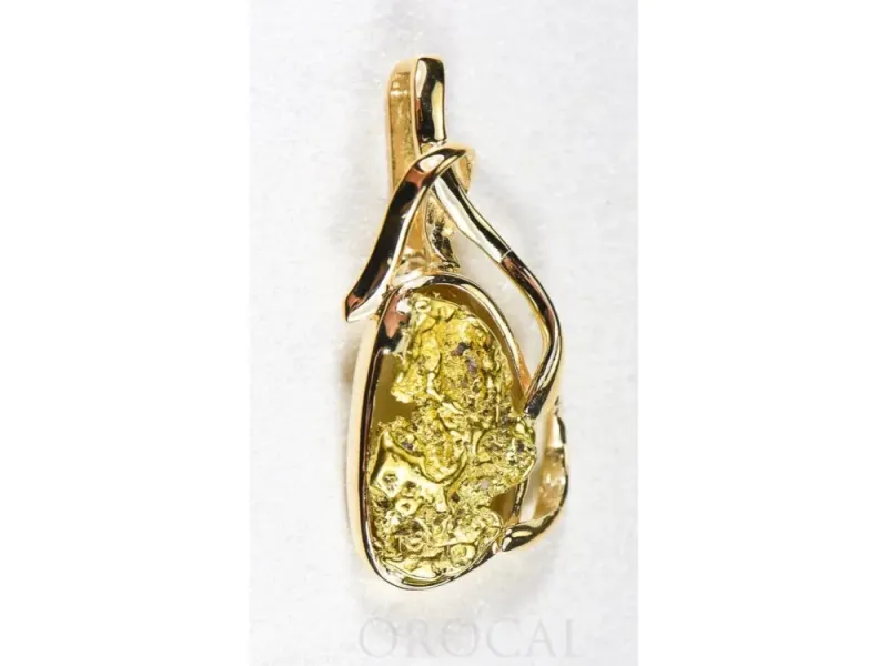 Orocal Gold Nugget Free-Form Pendant - PN866NX
