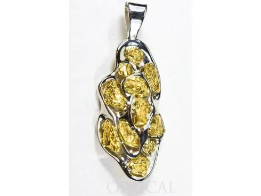 Orocal Gold Nugget Free-Form Pendant - PN305NWX