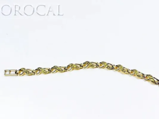 Orocal Gold Nugget Natural Link Bracelet - BWB40N9L