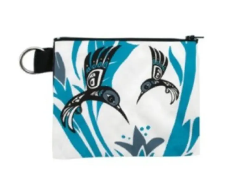 TOTEMIC “HUMMINGBIRD” ZIPPER POUCH