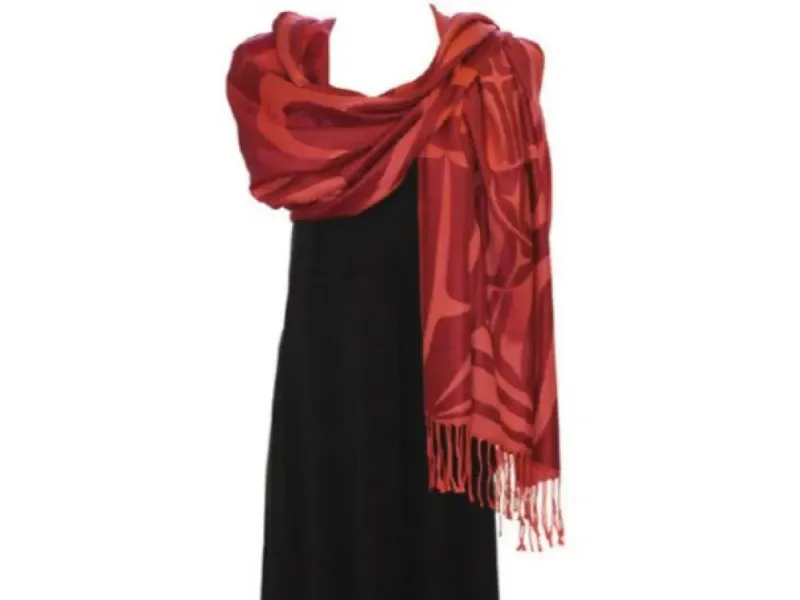 Sacred Shawl – Spirit Wolf by Justien Senoa Wood