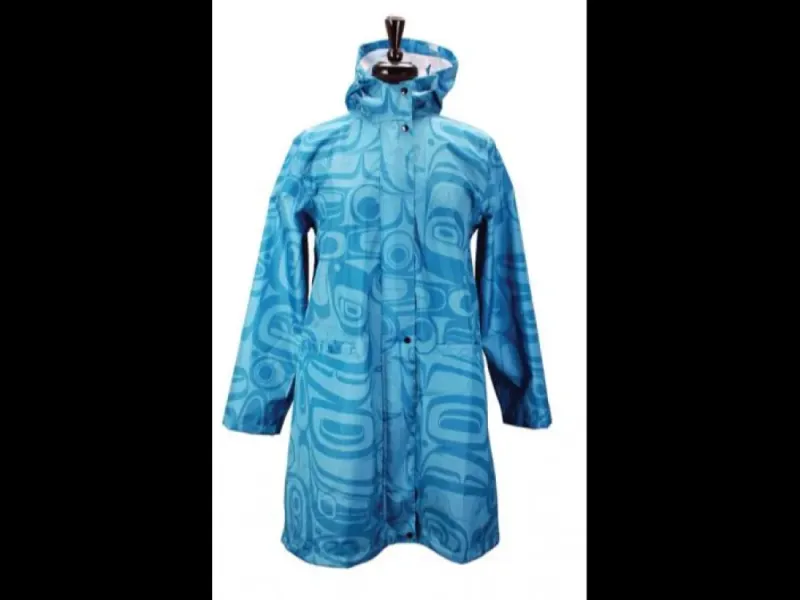 Kelly Robinson Raven Transforming Rain Coat