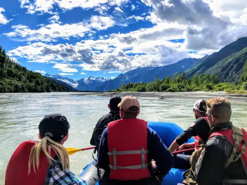 Rafting Resurrection River