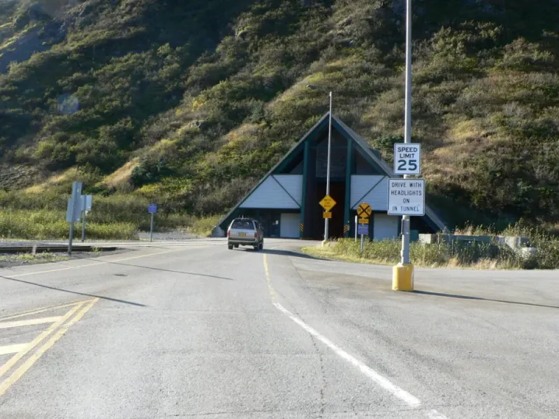 Transfers -  Anchorage to Whittier by Bus