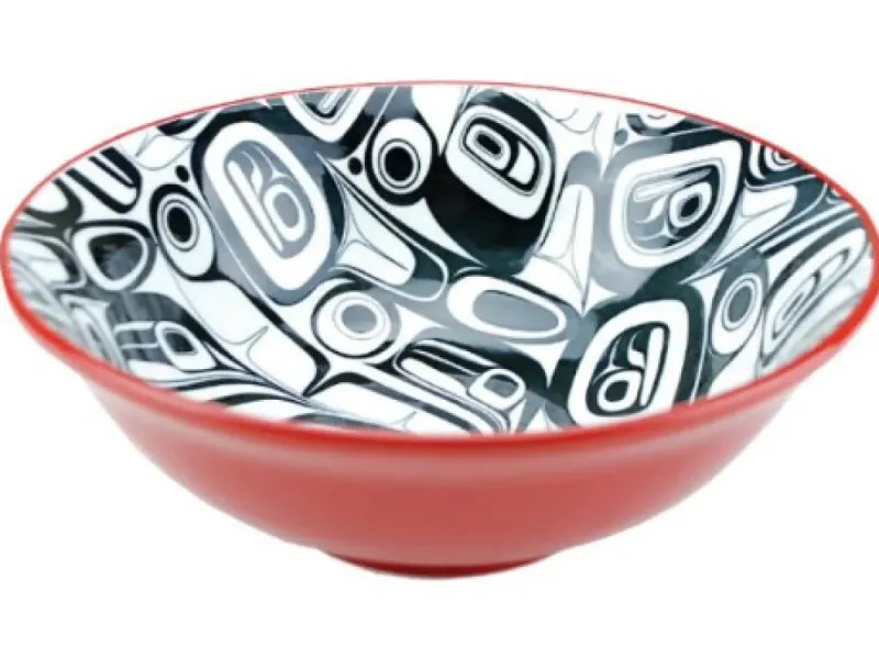 KR Raven Extra Large Bowl Red/Black