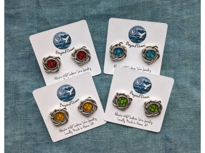 Life Ring Studs