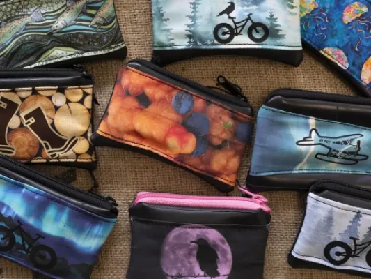 Zippered Purse/ Pouch 5x3.5