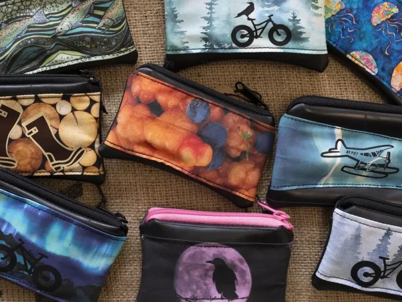 Zippered Purse/ Pouch 5x3.5