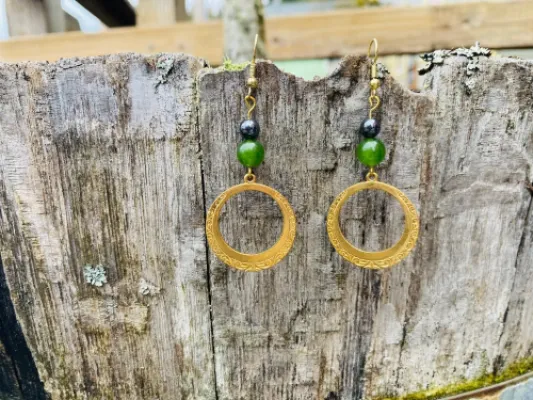 Gold-Tones Hoop Earrings