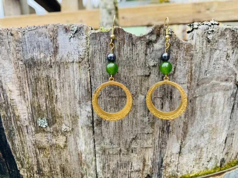 Gold-Tones Hoop Earrings