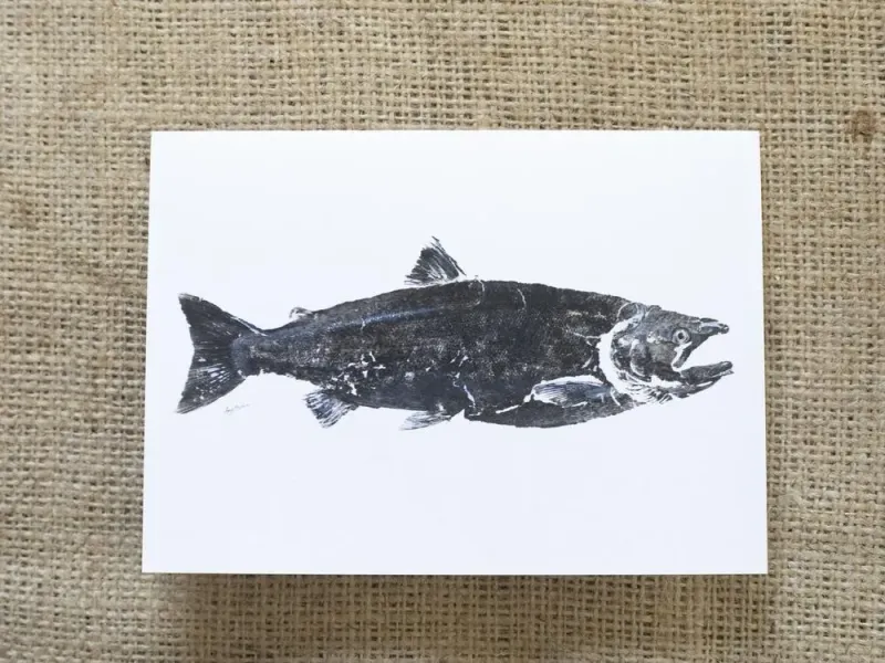 Silver (Coho) Salmon Card