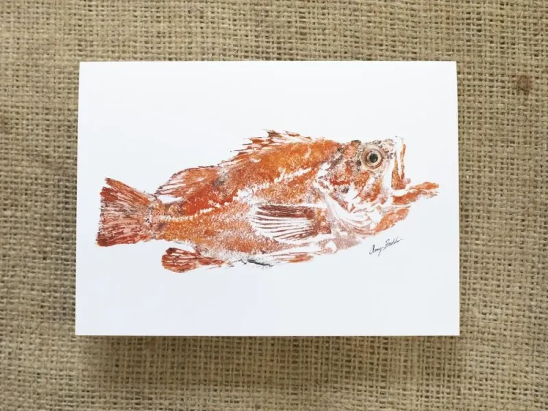Vermillion Rockfish Card