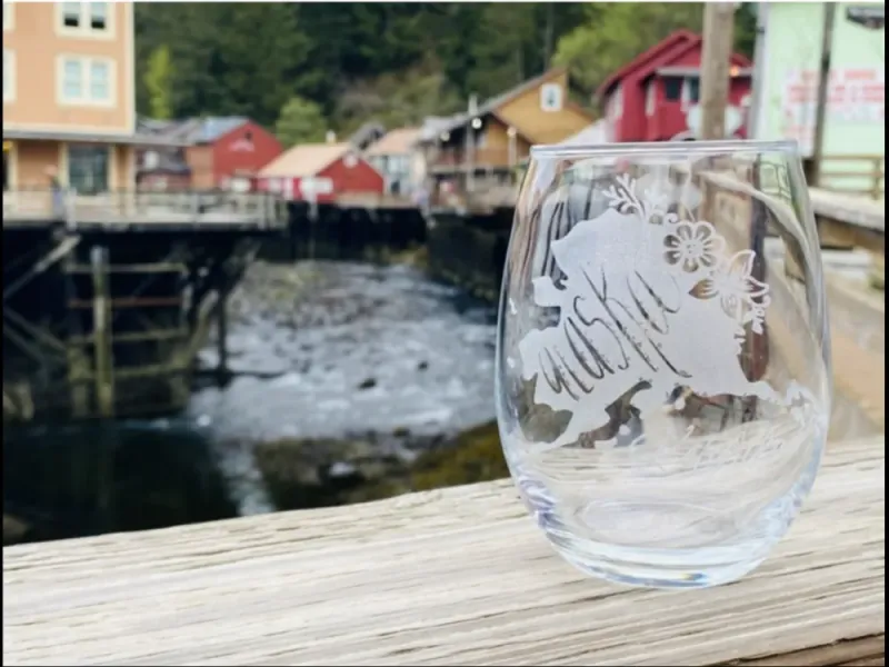 Alaska Stemless Wine Glass