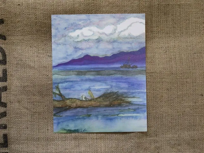 Log Strainer And Boater 8x10