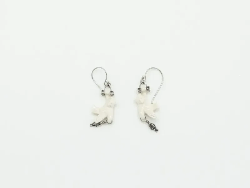 Mammoth Ivory Earrings “First Catch” SS 