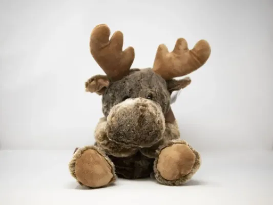 Plush Moose Backpack