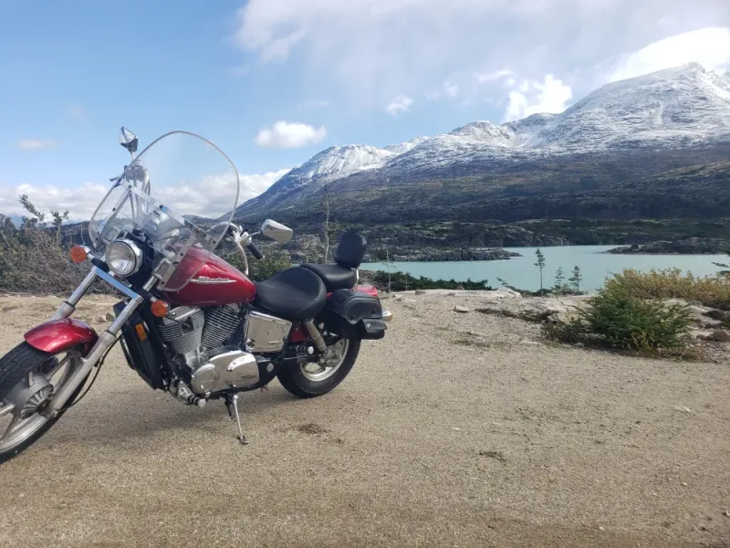 Half and full day Honda Shadow Rentals in Skagway Alaska 