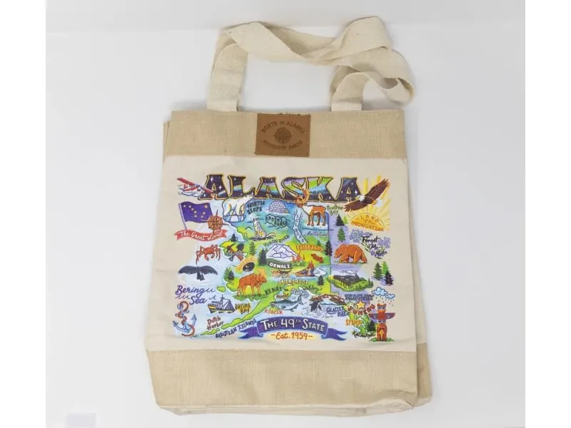 Canvas 49th State Market Bag 
