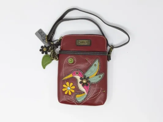Chala Crossbody  – Red Hummingbird