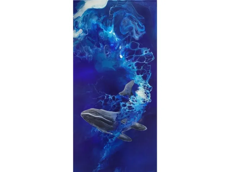 Call to the Deep (tile or aluminum) | Melanie Burns