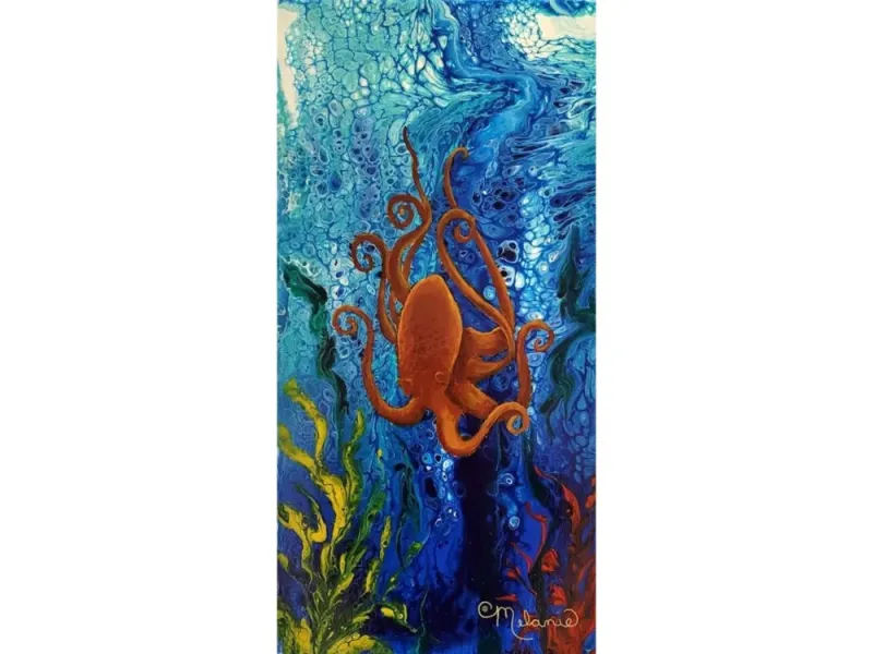 Octopus Garden (tile) | Melanie Burns