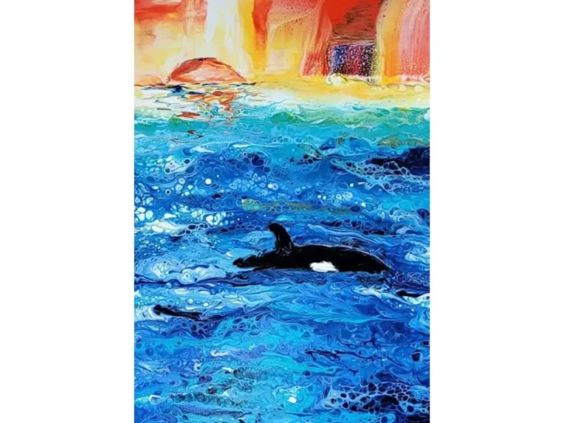 Evening Cruise (tile) | Melanie Burns