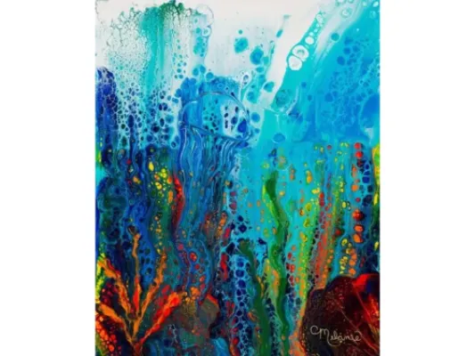 Coral Garden (tile) | Melanie Burns