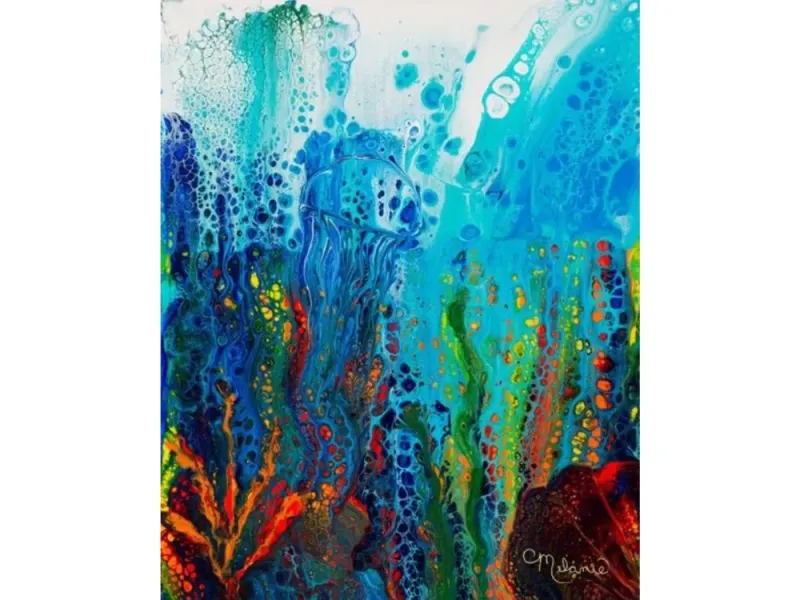 Coral Garden (tile) | Melanie Burns