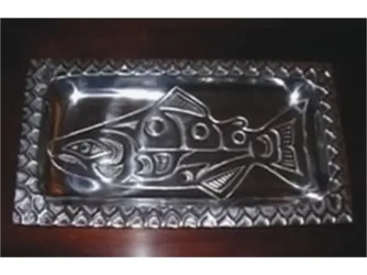 Northwest Pewter EP-3 Salmon Bread Tray