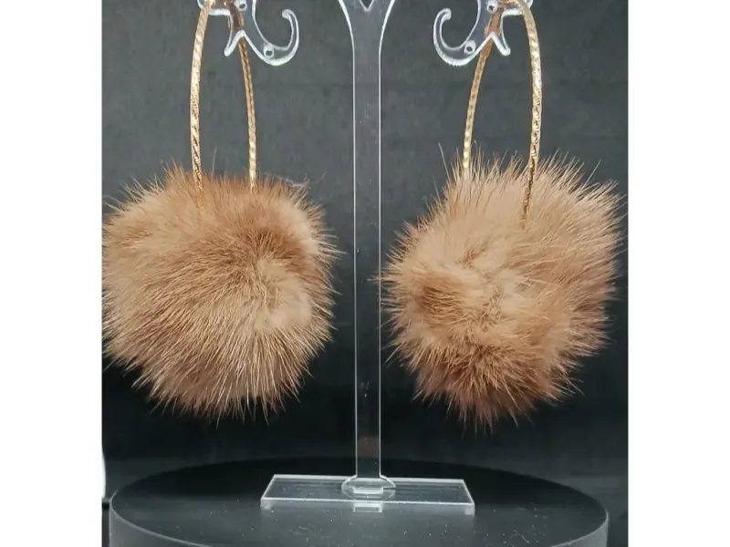 Rare Alaskan Fur Earrings