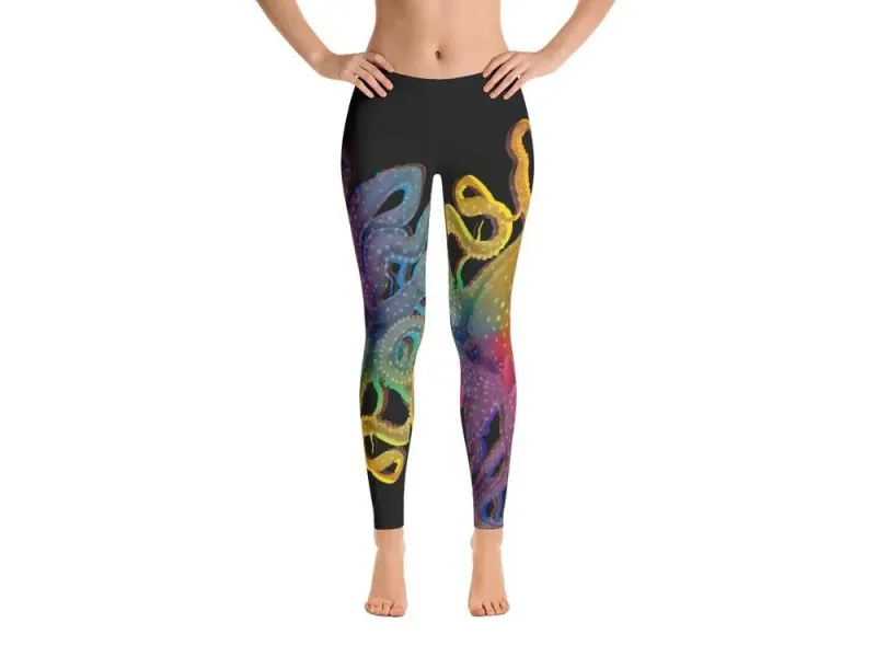 Octopus Rainbow Leggings