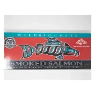 Wild Sockeye Smoked Salmon 16oz