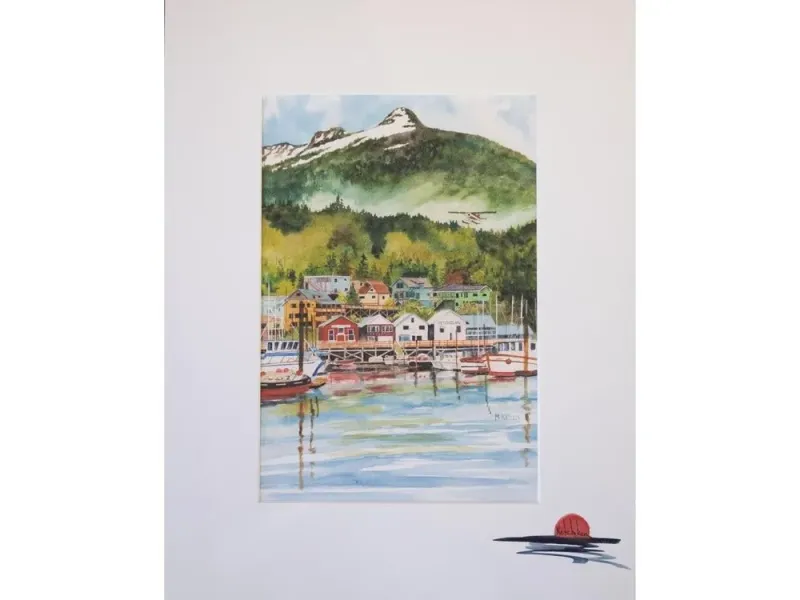 Maida Kelly - Quaint Harbor Print