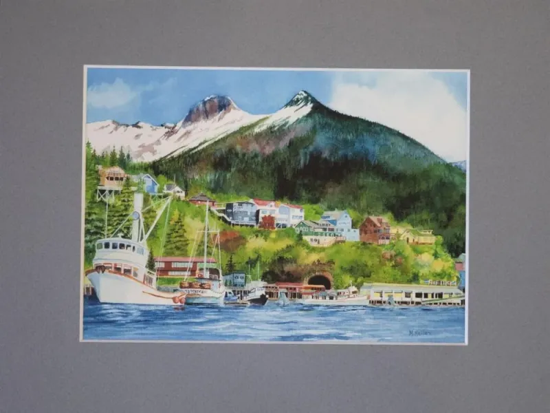 Maida Kelly - City Float Print