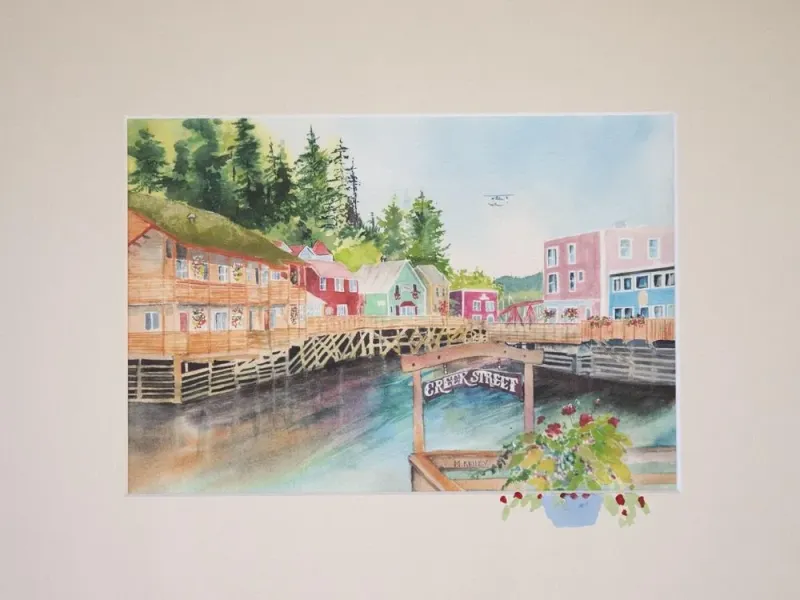 Maida Kelly - Creek Street Print