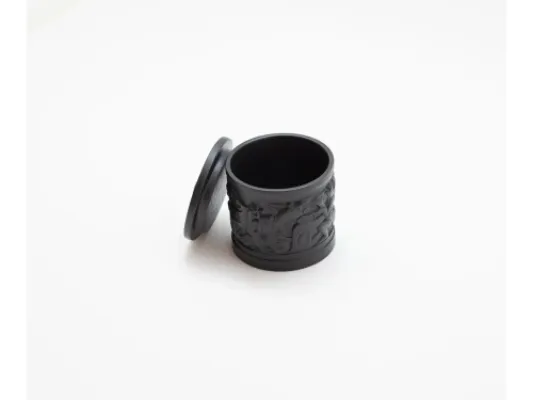 Black Totemic Jewelry/Spices Box 