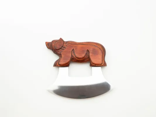 Merry Studios Anchorage Dymond Wood “Walking Bear” Ulu