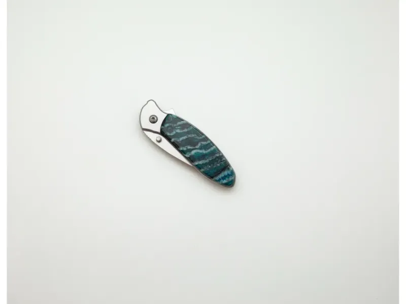 Dyed Mammoth Tooth Kershaw Knife