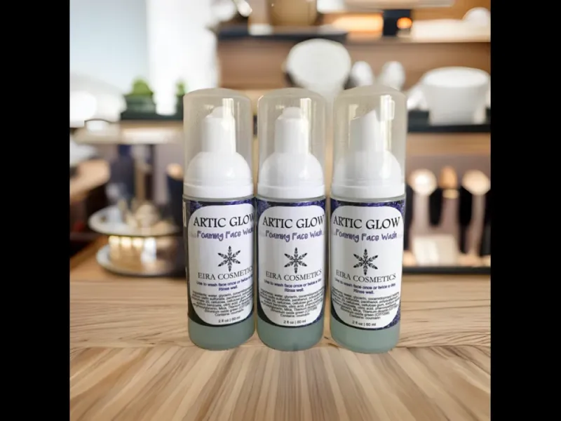 Arctic Glow Foaming Face Wash