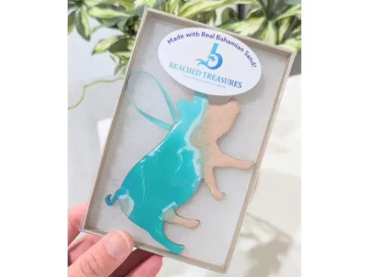 Swimming Pig Ornament