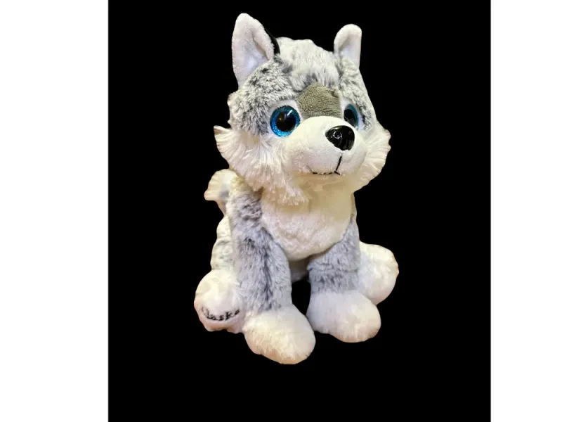 Alaska Big Eye Husky Plush